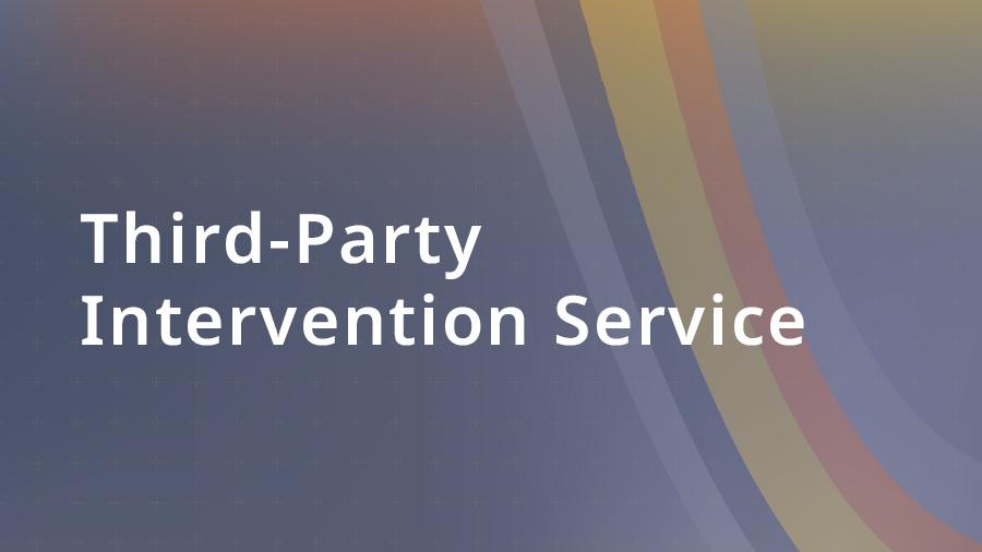 Third-Party
        Intervention Service